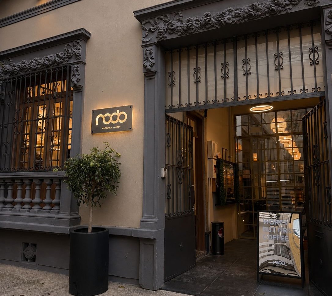 Fachada NODO — Chihuahua 17, Colonia Roma